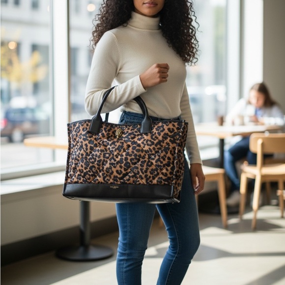 Kurt Geiger Handbags - Kurt Geiger London Recycled Nylon Drench Quilted Shopper Tote Bag NWOT